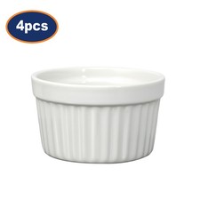 White Ramekin Bowl Ceramic