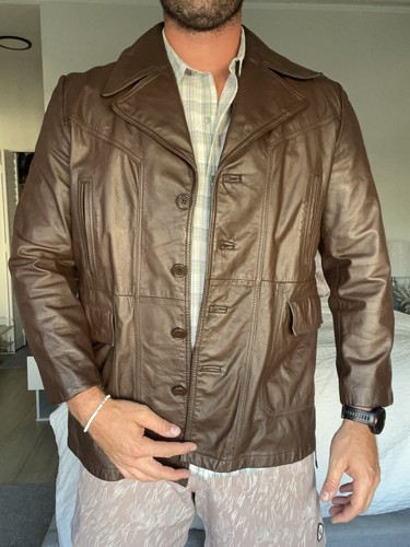 Indiana jones jacket brown - xl,