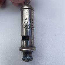 Vintage A R P Whistle by J. Hudson & Co, Barr St, Hockley, Birmingham