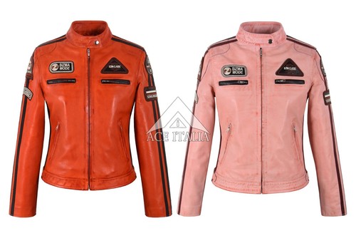 Sizma ladies leather jacket - leather,