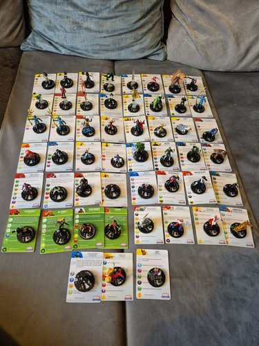 Marvel heroclix figures - heroclix, with