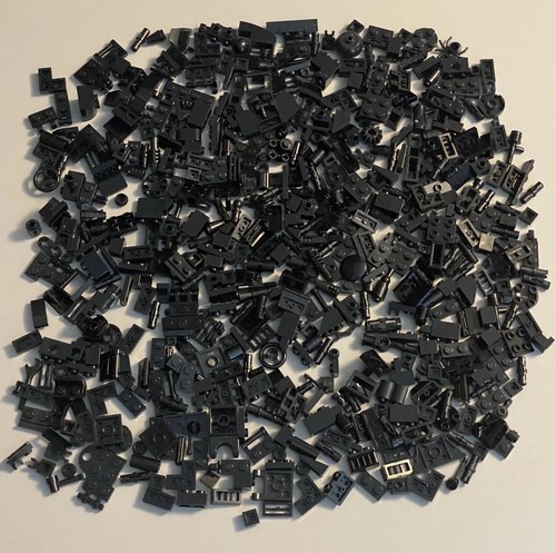 Lego small parts - black, bricks
