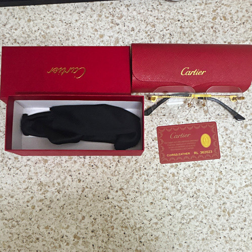 Cartier ct0528 rimless - cartier,