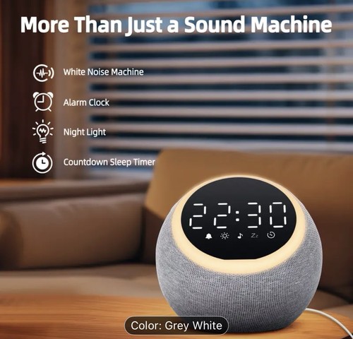 3in night light alarm clock - 3in, 1