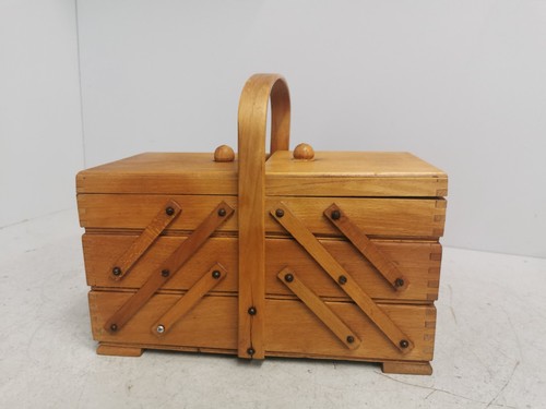 Vintage three tier cantilever - three,