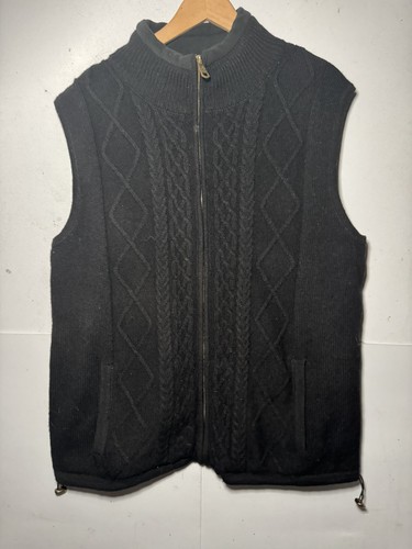 Aran crafts men black - aran,