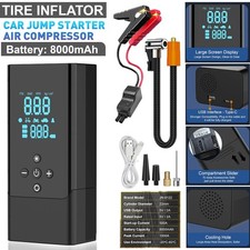 8000mAh Car Jump Starter Tyre