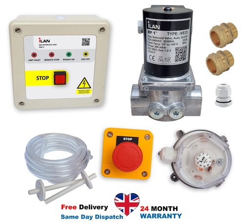Gas interlock system kit - gas,