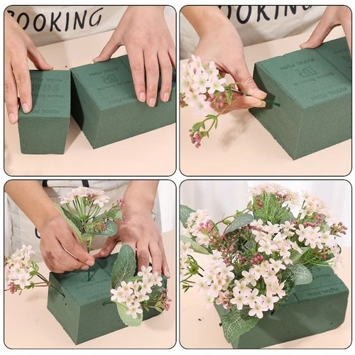 6pcs wet fresh floral - 1/3/6pcs,