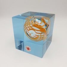 Ladislav OLIVA Art Glass Cube