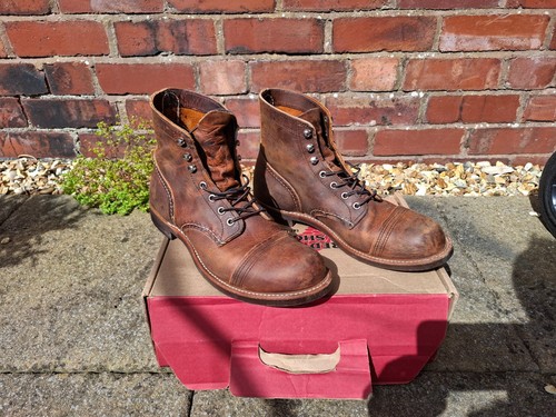 Red wing iron - red, leather
