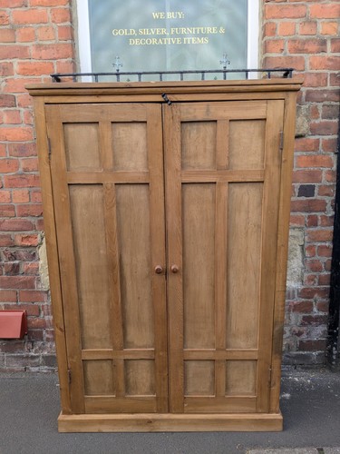Pine cupboard vintage antique - pine,