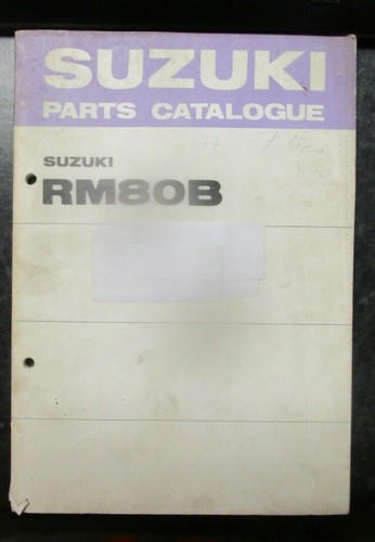 Nos 1976 suzuki - rm80b, parts