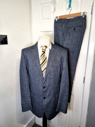 Grey mix linen blend 2 - m&s,