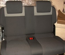 VW Caddy MAXI Seat Rear Bench Double Third Row Grey 3rd Row Seat : MK3 2004-2015