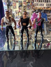 Vintage 90s Terminator Toy Figures Bundle X3 Arnie Vgc 