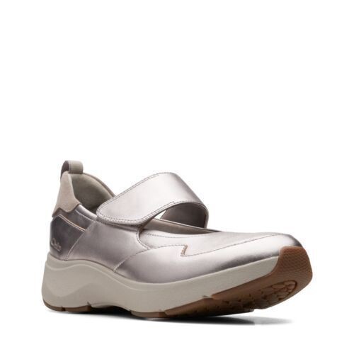 Clarks wave2 glide pewter - glide,