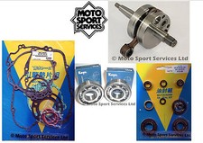 KX 80 98-00 Mitaka Bottom End Engine Rebuild Kit Crank Mains Gasket & Seal Kit