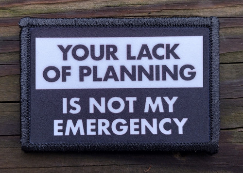 Not emergency funny - not,