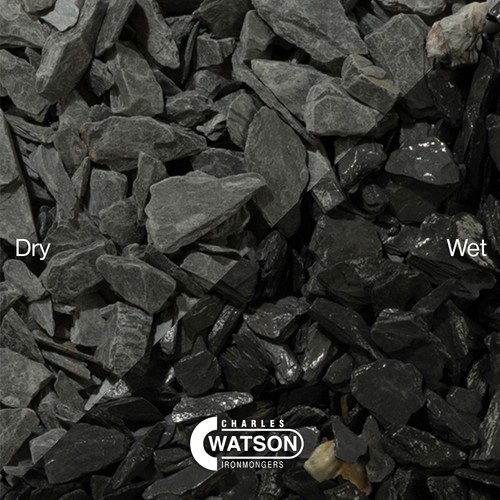 Welsh slate 20mm decorative - slate,