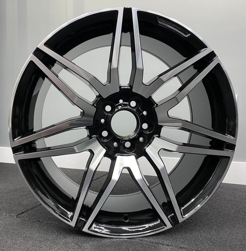 Black pack style alloys - black,