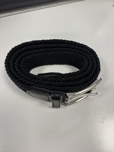 Woven stretchy belt - stretchy, braided