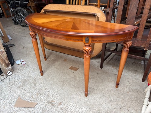 Half moon semicircle table - semicircle,