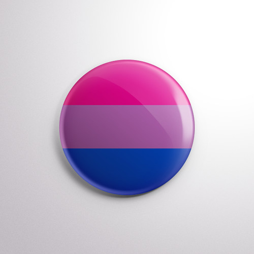 Lgbtq bisexual pride pin - lgbtq+,