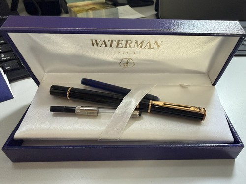 Waterman paris black - paris, fountain