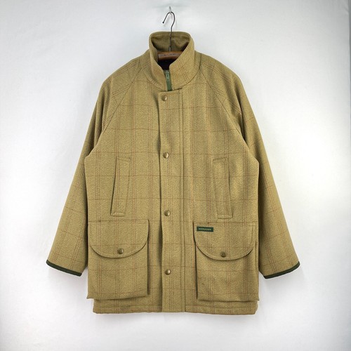 Hucklecote tweed field coat - hucklecote,