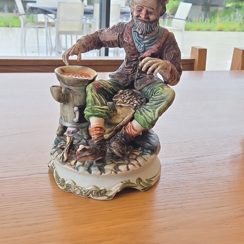 Capodimonte chestnut seller - capodimonte,