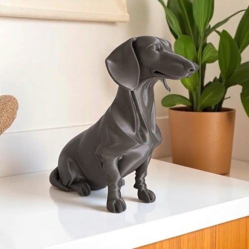 The dachshund sculpture - the,