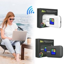 Supports All SIM Cards Mobile WiFi Router  Mobile Broadband LCD MIFI Hotspot