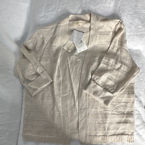 Retrology beige knit cardigan - retrology,