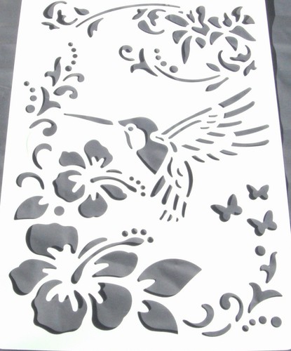 Wall stencil reusable template - wall,