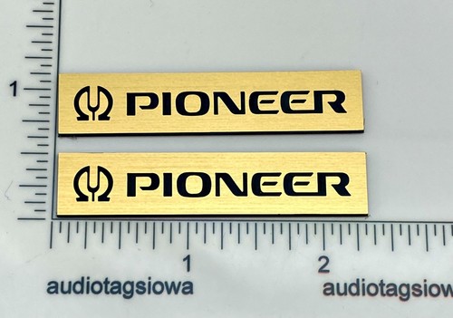Pioneer speaker badge logo - pioneer,