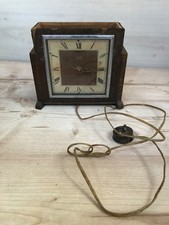 SMITHS SECTRIC ART DECO ELECTRIC Mantle Clock ( Untested )