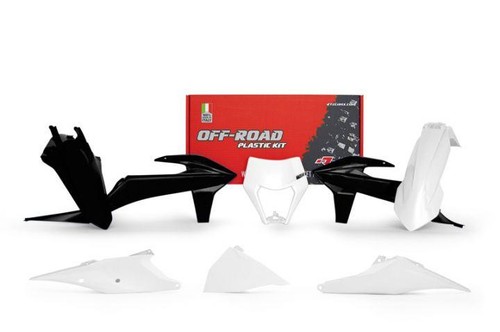 Tech black white plastic - r-tech,