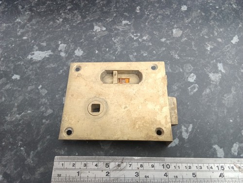 Vintage door solid brass lock - vintage,