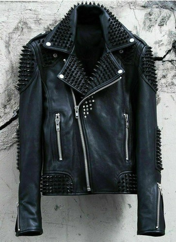 Mens biker studded - mens,