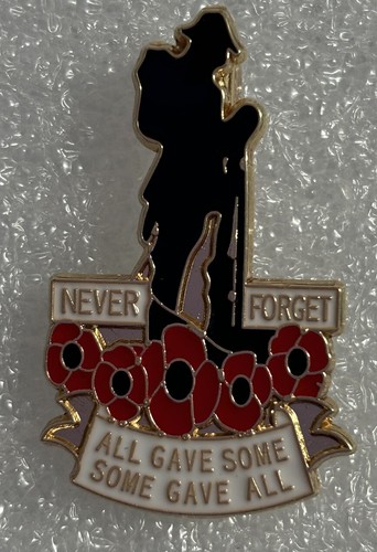 Never forget soldier - never, poppy