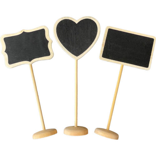 Mini chalkboard message board - message,