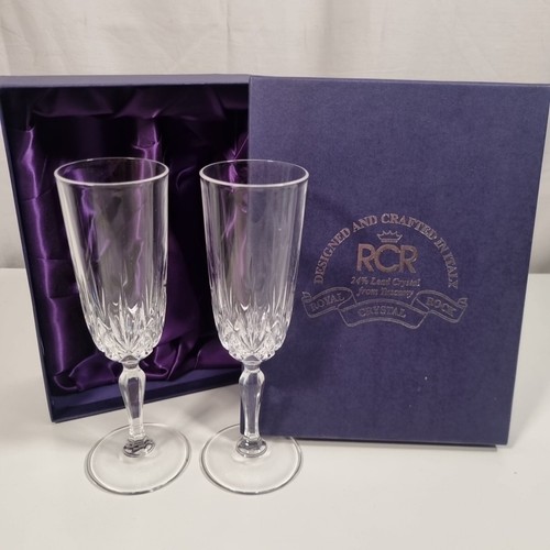 Rcr champagne glasses lead - champagne,