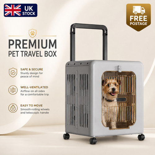 Large foldable rolling pet - large,