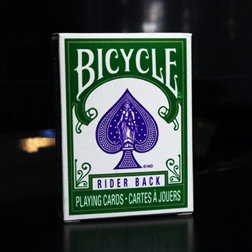 Mini bicycle cards - cards, (green)