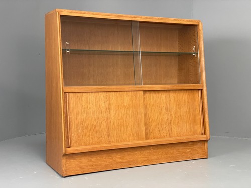 Vintage plan bookcase oak - vintage,