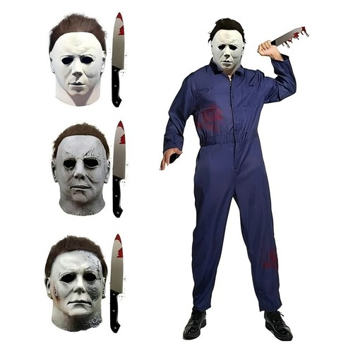 Michael myers full mask with - mask,