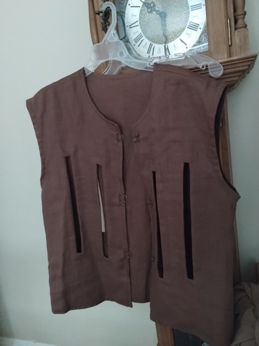 Men medieval vest - men's,