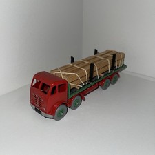 DINKY FODEN FLAT TRUCK rare colours WITH wood load 