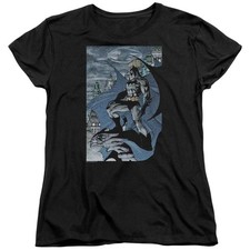 Batman Seurbat Womens T Shirt Black